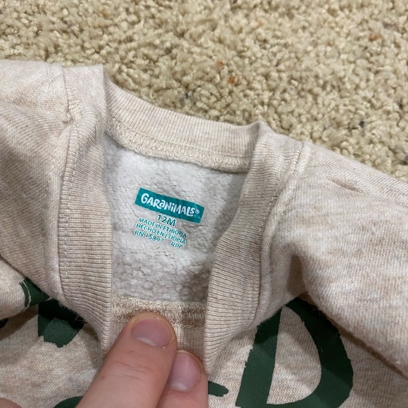 OshKosh B'gosh Blue Denim Romper with 2 other long sleeves-15 - Picture 5 of 8